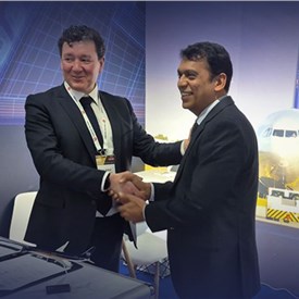 Image - Fokker Services Group and Falcon Aviation Services Sign Nose-to-Tail Component Support Agreement