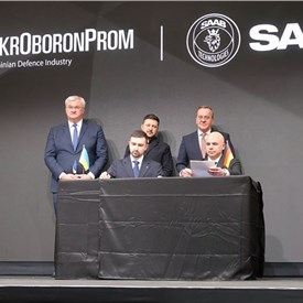 Saab and Joint Stock Company "Ukrainian Defense Industry" Sign MoU