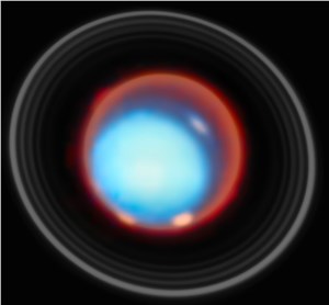 Uranus (January 2025) ESA/Webb, NASA, CSA, STScI, P. Tiranti, H. Melin, M. Zamani (ESA/Webb)  &copy;