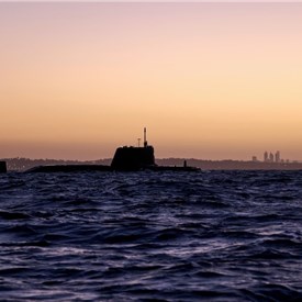 UK Submarine Arrives in Australia in AUKUS Partnership 1st
