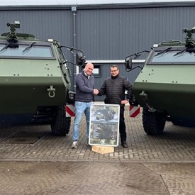 Patria Delivered 1st CAVS 6x6 Armoured Vehicles to Germany