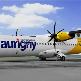 Jetstream Delivers 3d ATR 72-600 To Aurigny Air Services Limited