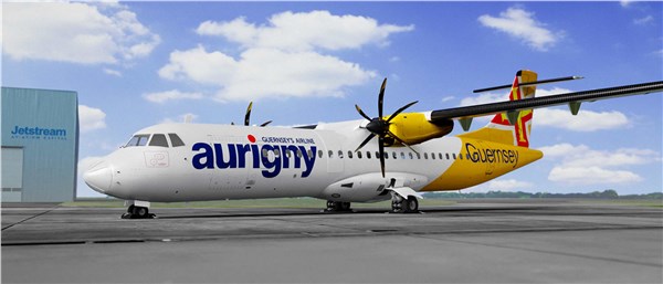 Jetstream Delivers 3d ATR 72-600 To Aurigny Air Services Limited