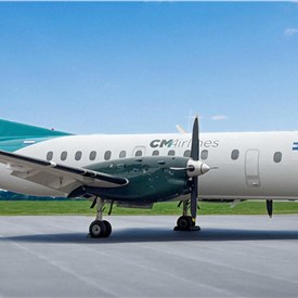 Jetstream Delivers 1st Saab 340B to CM Airlines