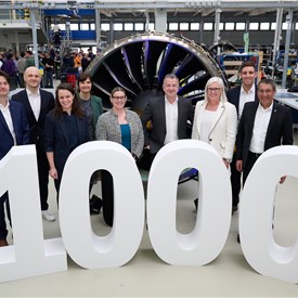 Lufthansa Technik Celebrates its 1,000th Overhauled GTF Engine