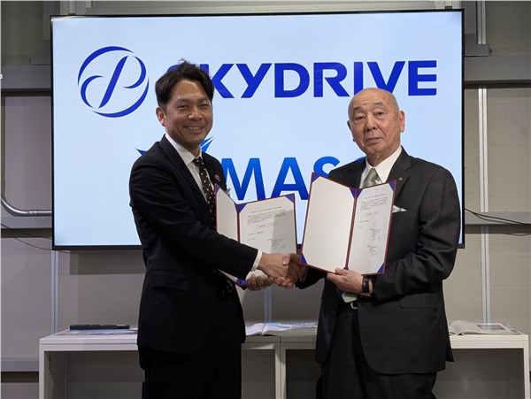 MASC Signs Letter of Intent with SkyDrive for the Purchase of SKYDRIVE Aircraft