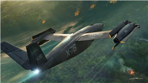 Artist's concept for the SPRINT X-76 DARPA - Colie Wertz &copy;