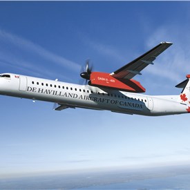 De Havilland Canada Signs Agreement with Asman Airlines for Refurbished Dash 8-400 Aircraf