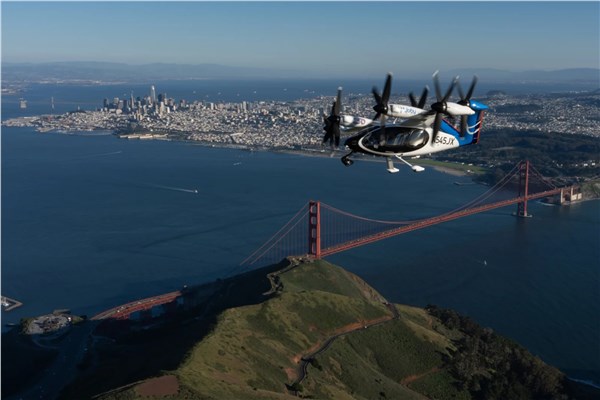 Joby Completes Piloted Electric AirTaxi Flight Across San Francisco Bay and Around the Golden Gate