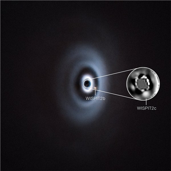 A Solar System in the Making? Two Planets Spotted Forming in Disc Around Young Star
