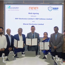 BEL and RRP Group Sign Strategic MoU to Advance Collaboration in Semiconductor, Unmanned Systems and Electro-Optics