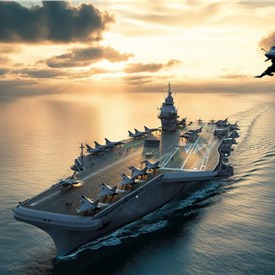 Image - Production Launch of the New-Gen Aircraft Carrier (PA-NG)