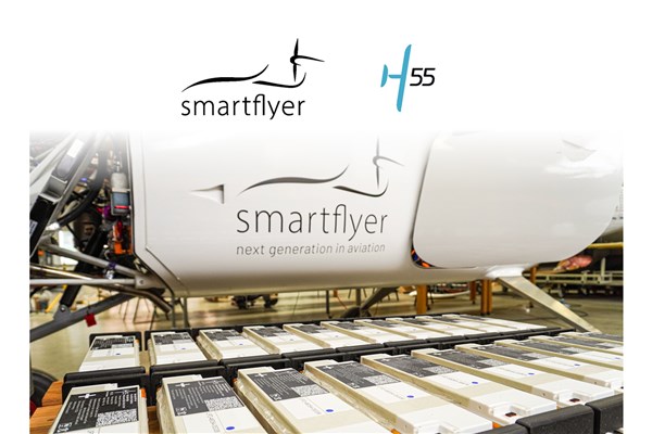 Smartflyer and H55 Advance Electric Aviation with 1st Delivery of Certifiable Battery Modules for the SFX1 Aircraft