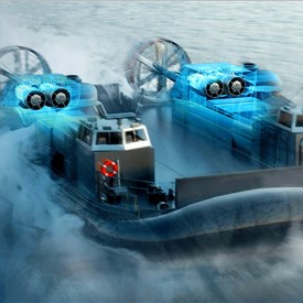 Image - StandardAero to Provide Repair and Overhaul Support on MT7 Engine Powering US Navy Ship to Shore Connector Hovercraft