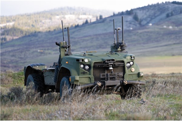 Overland AI Demos Autonomous Ground Capability for USMC ROGUE Fires