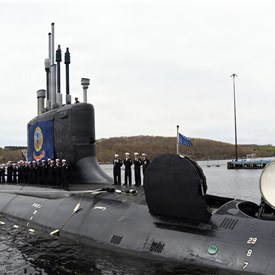 Image - Navy Commissions Submarine USS Idaho