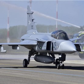 Image - Hungary Receives 2 New Gripen Fighters