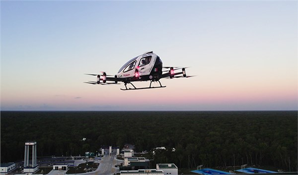 EHang EH216-S Conducts 1st People-Carrying Flights in Mexico and Latin America at FAMEX Tulum Air Show 2026