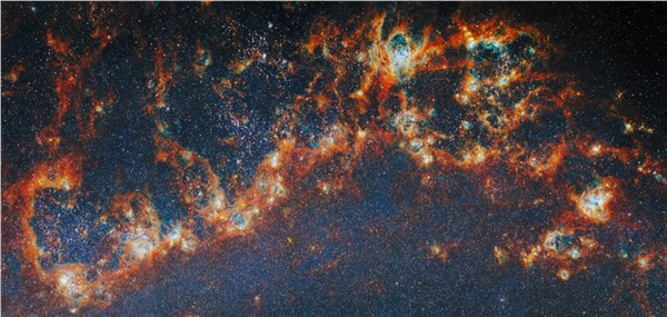 Webb & Hubble Find Massive Star Clusters Emerge Faster