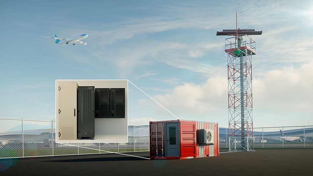 Terma's Flagship SCANTER 4002 Now Available as Co-Mounted PSR and SSR Solution for Airports  Terma &copy;