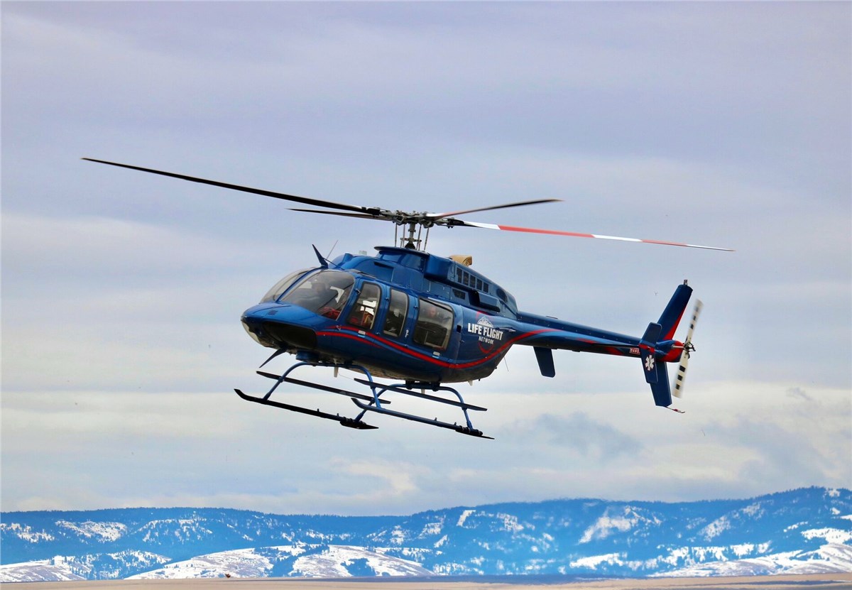 Life Flight Network to Expand Bell Fleet with 3 New Bell 407GXis  Bell Textron &copy;