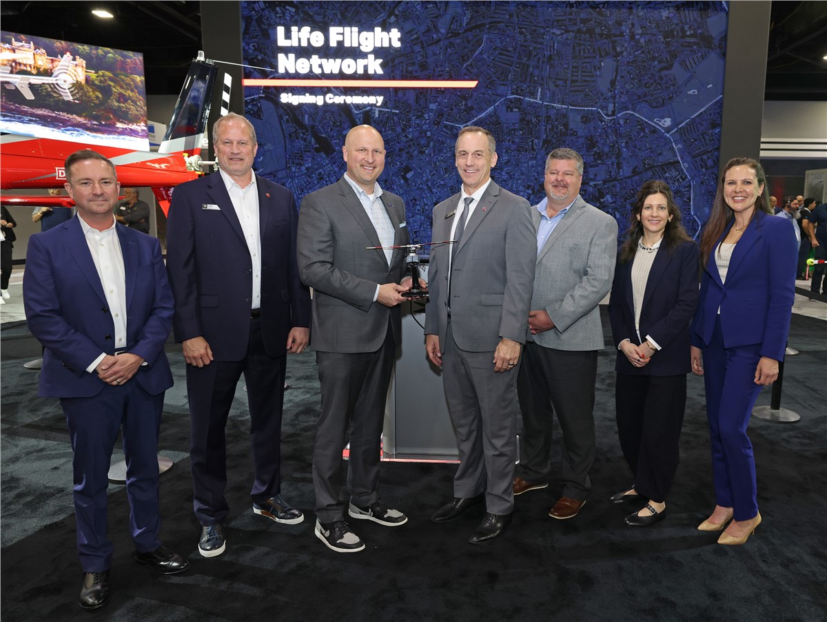 Life Flight Network to Expand Bell Fleet with 3 New Bell 407GXis  Bell Textron &copy;