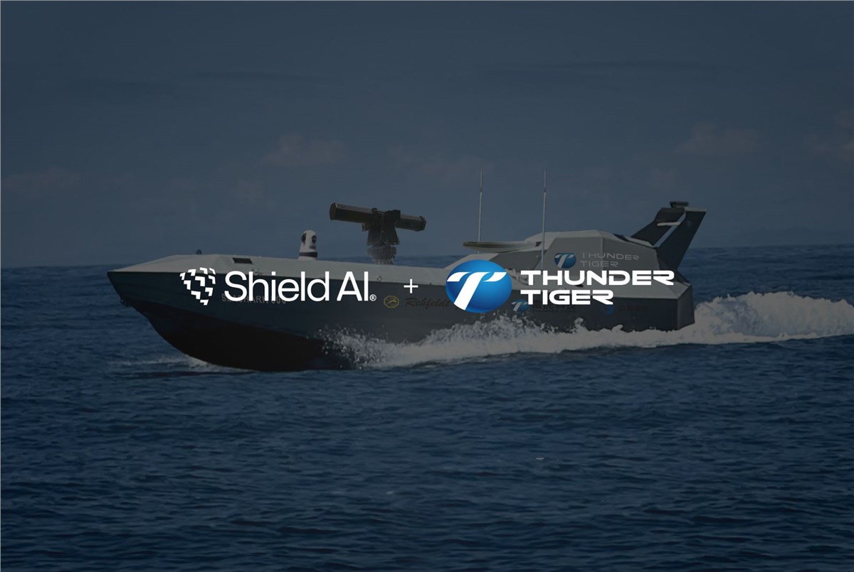 Shield AI Expands Hivemind Maritime Autonomy in Taiwan With Thunder Tiger Partnership  Shield AI &copy;