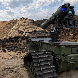 Image - Successful SPIKE LR firings from Diehl Defence's UGV Ziesel