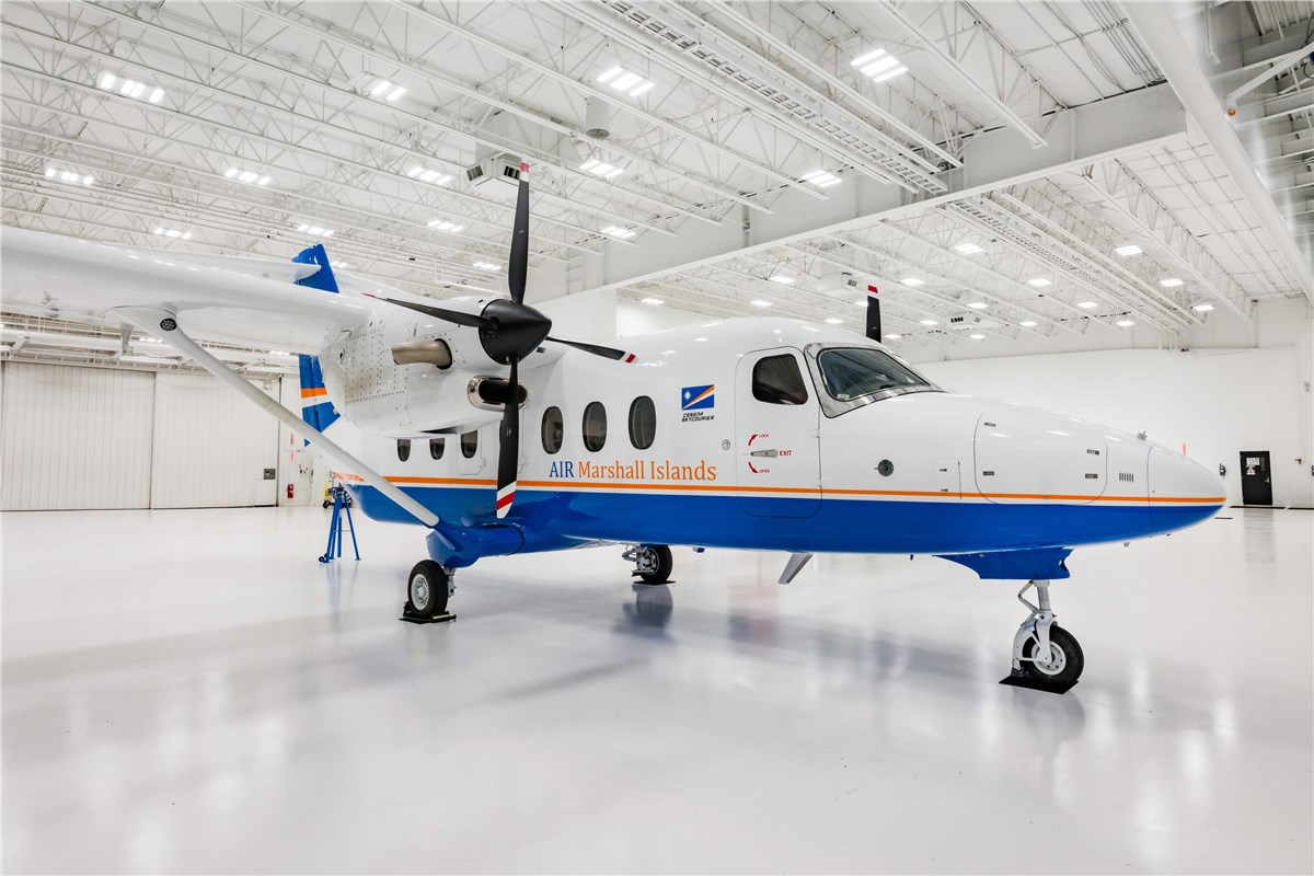 Cessna SkyCourier to support expanded inter-island service for AIR Marshall Islands  Textron Aviation &copy;