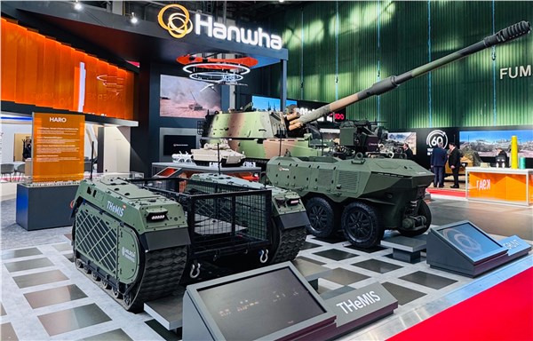 Hanwha Signs Teaming Agreement with Milrem Robotics for Romanian UGV program