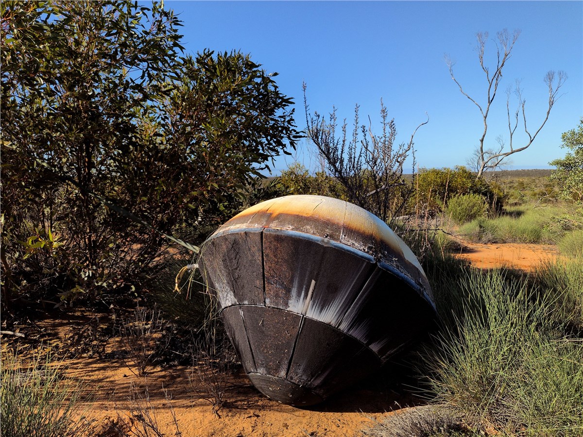 Southern Launch Leads the World for Orbital Re-entries After Welcoming a Fourth Varda Capsule Back to the Koonibba Test Range  Southern Launch &copy;