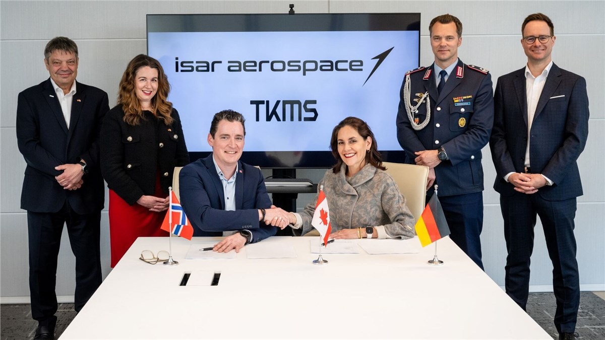 TKMS Cooperates with Isar Aerospace: New Launch Infrastructure for Canada's Space Capabilities  Thyssenkrupp Marine Systems (TKMS) &copy;