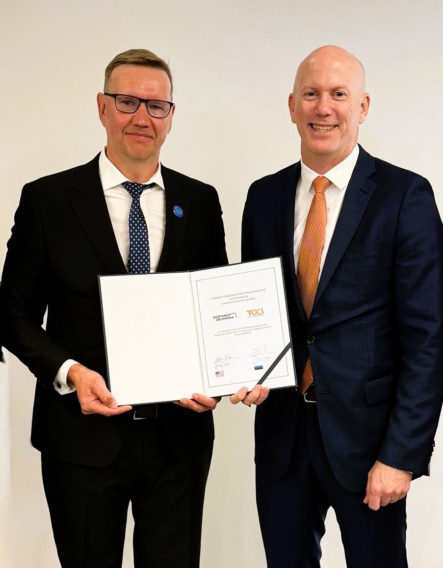 NGC and TOCI Collaborate to Enhance Estonia's Air and Missile Defense  Northrop Grumman Corporation &copy;